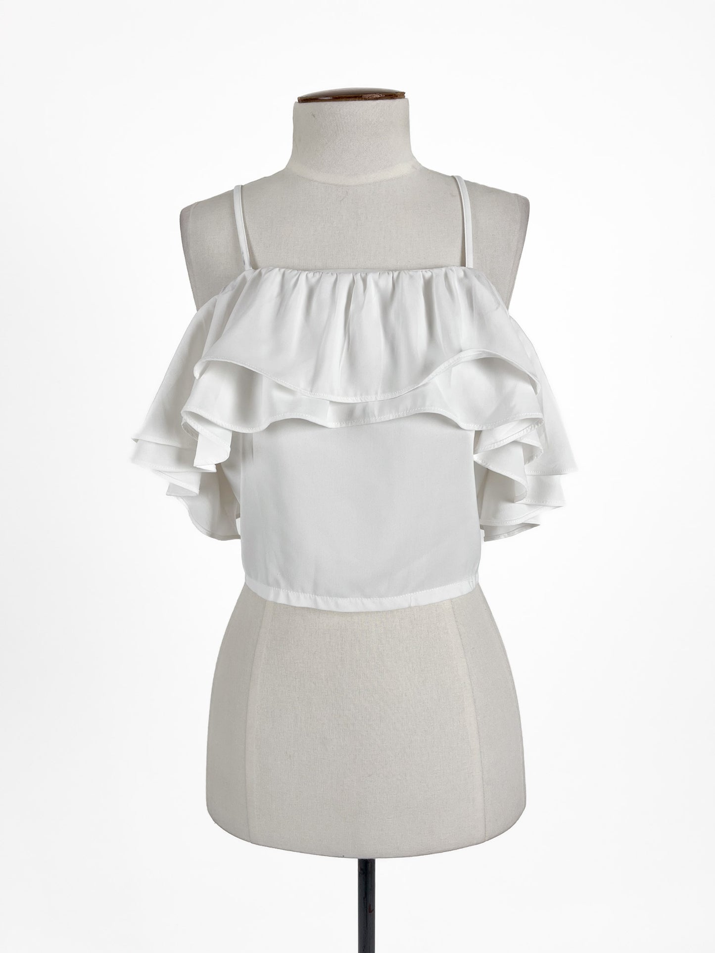 Atmos & Here | White Casual/Cocktail Top | Size 10