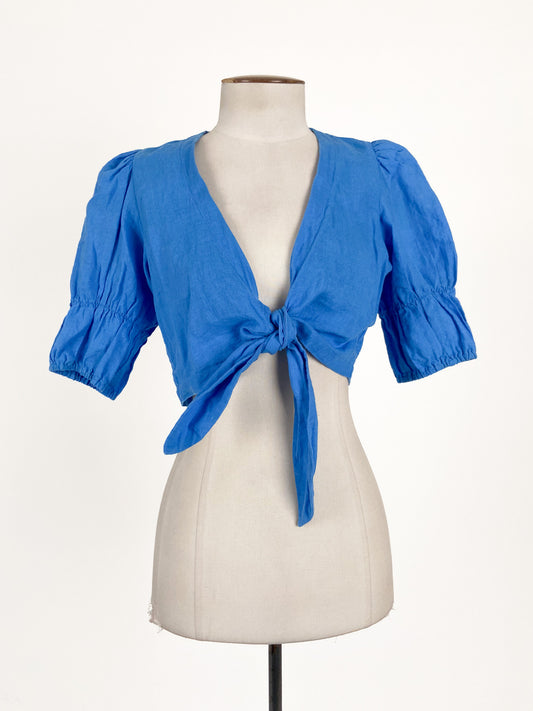 Nunui | Blue Casual/Cocktail Top | Size 8