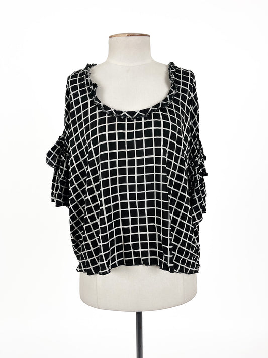 Karen Walker - Black Top (Size 8)