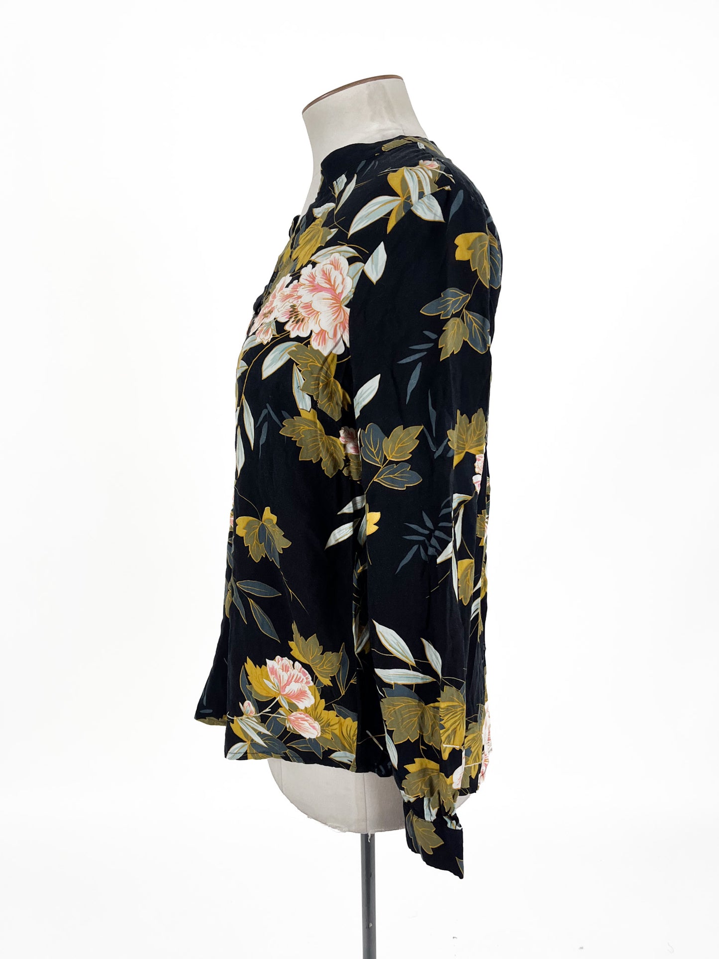 Capture - Black Blouse (Size 12)