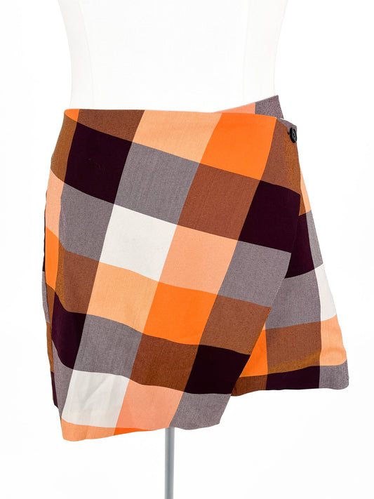 Monki | Orange Casual Skirt | Size 18