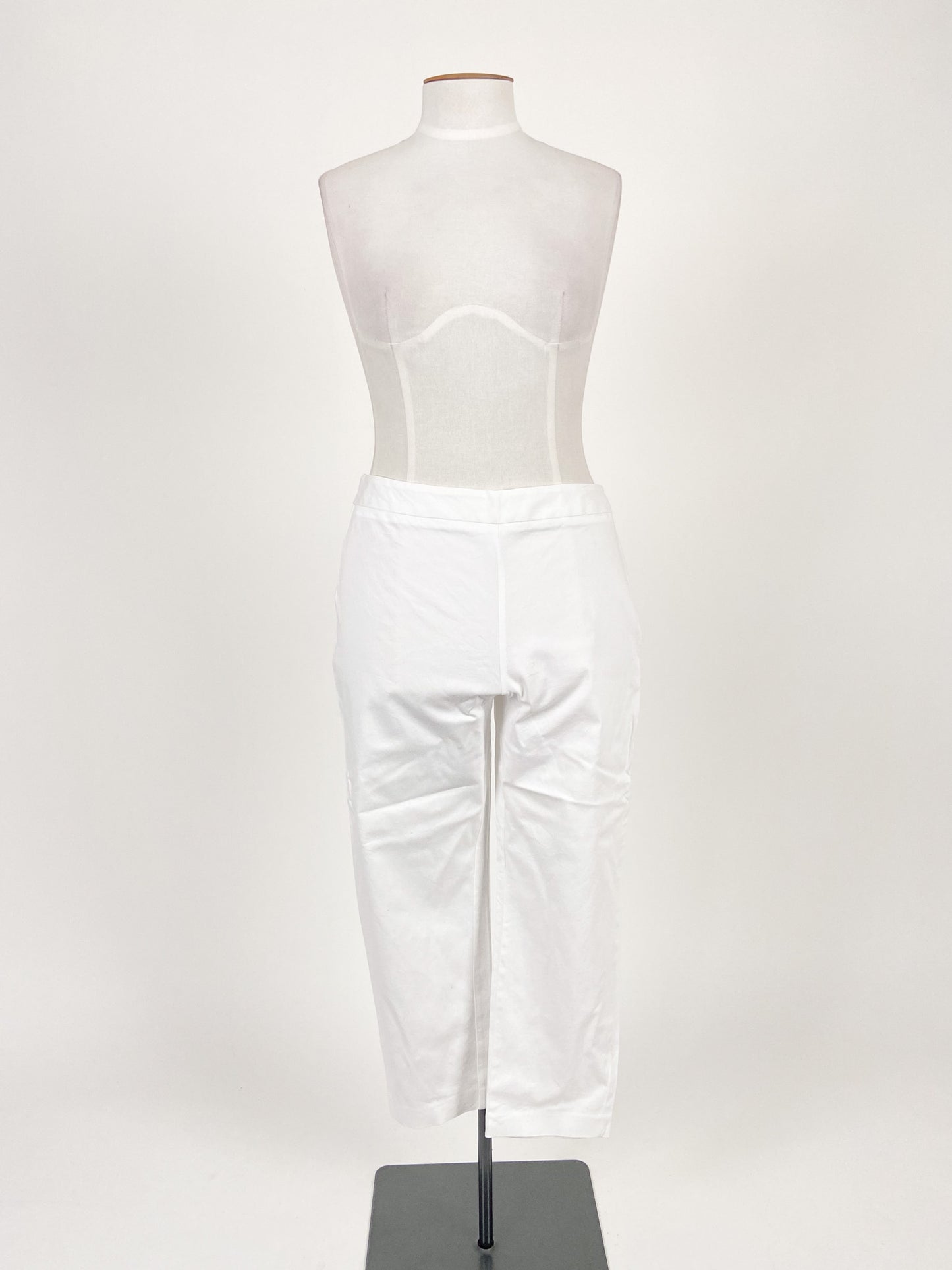 Capture | White Straight fit Pants | Size 14