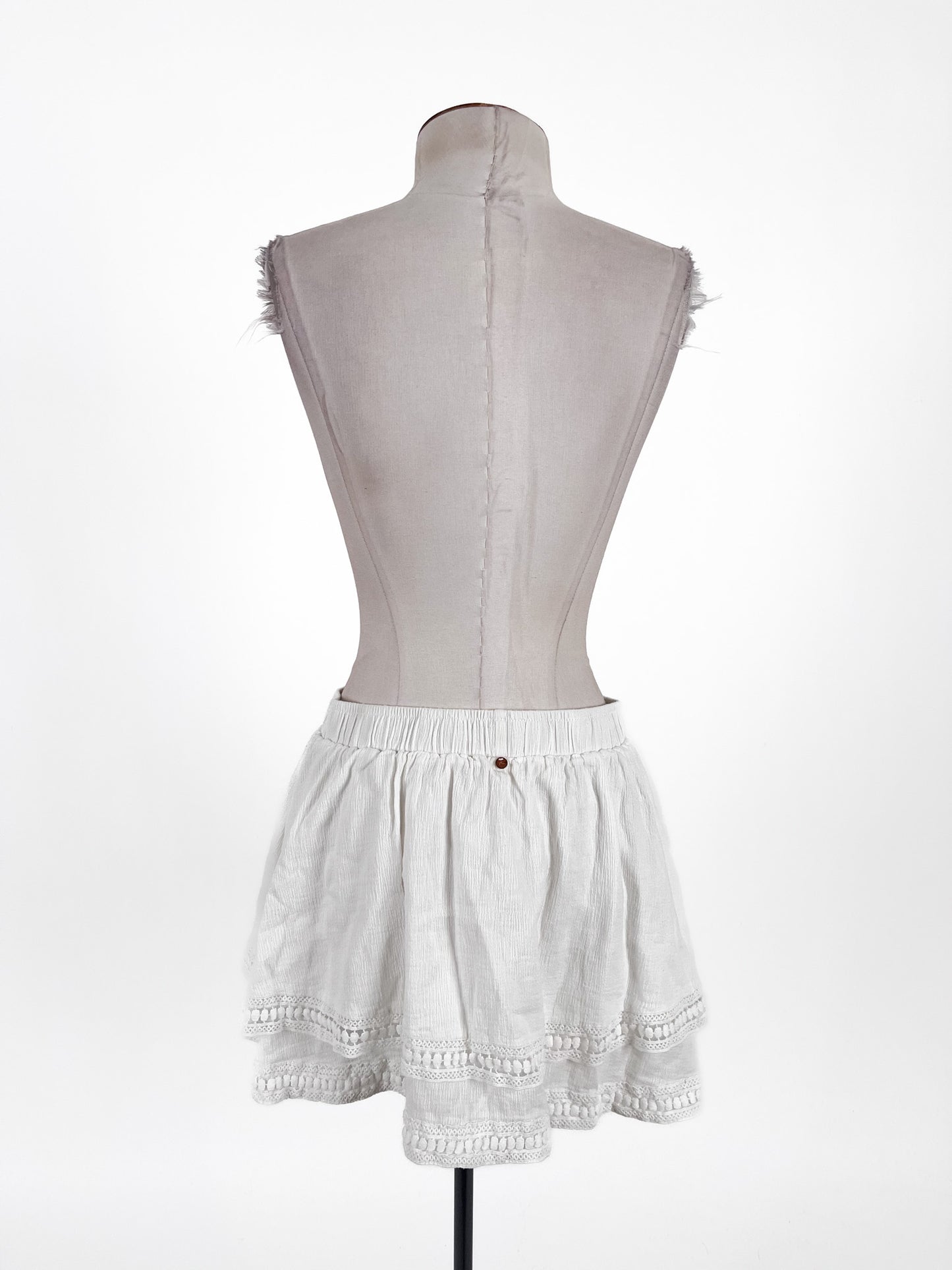 Rusty | White Casual Skirt | Size 12