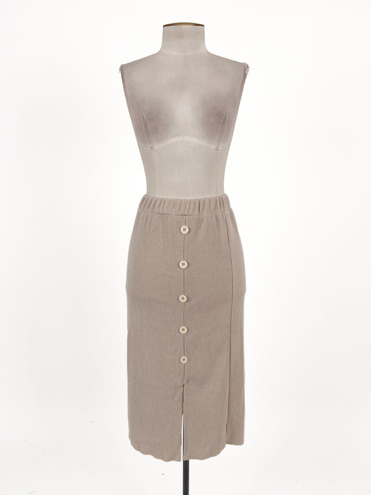 Unknown Brand | Beige Casual/Workwear Skirt | Size S