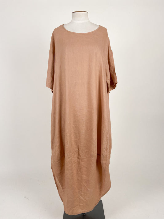 Linen Cove | Beige Casual/Workwear Dress | Size XXL