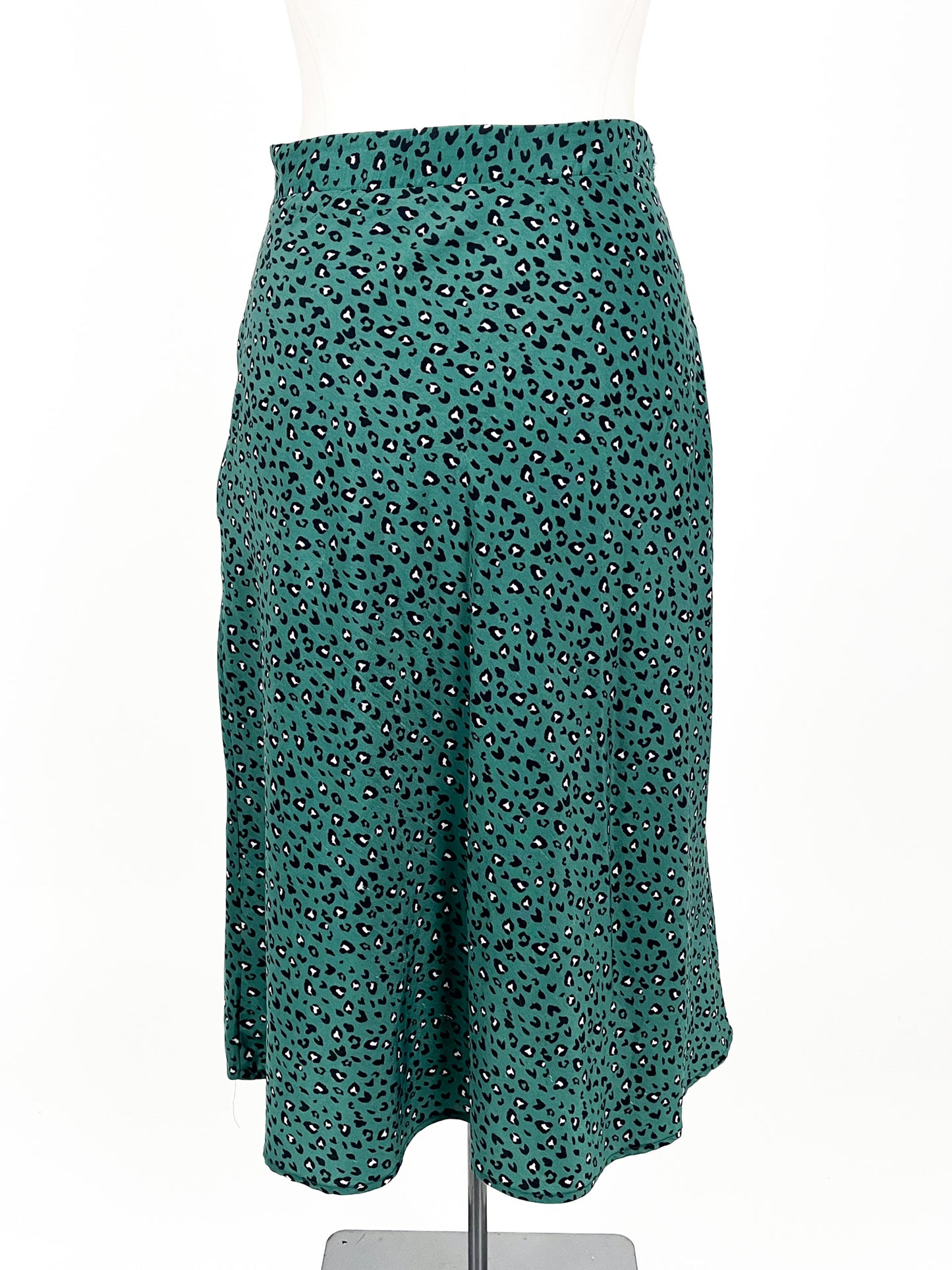 Atmos & Here - Green Midi Skirt (Size 12)