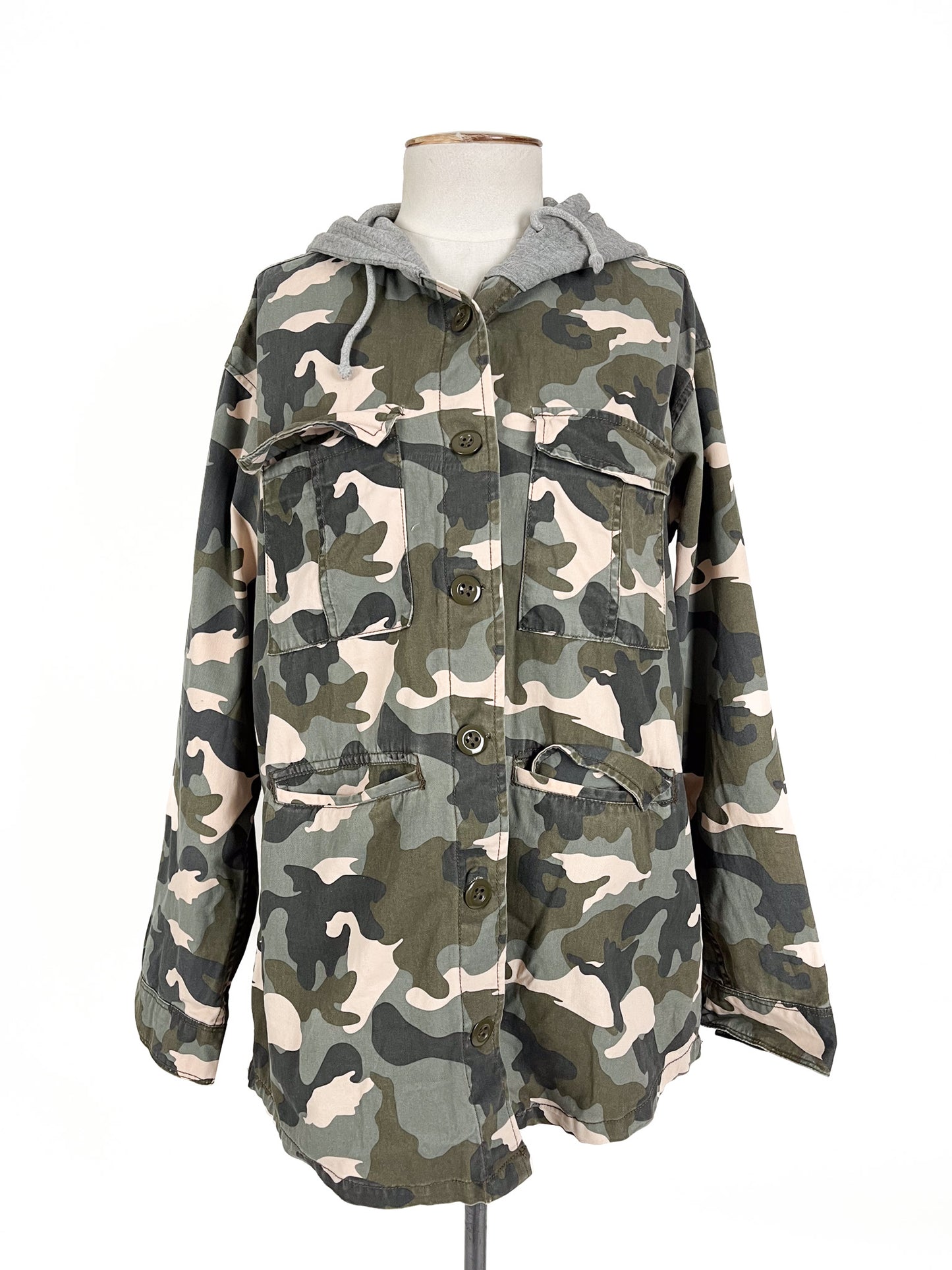 H&M | Green Casual Jacket | Size 8