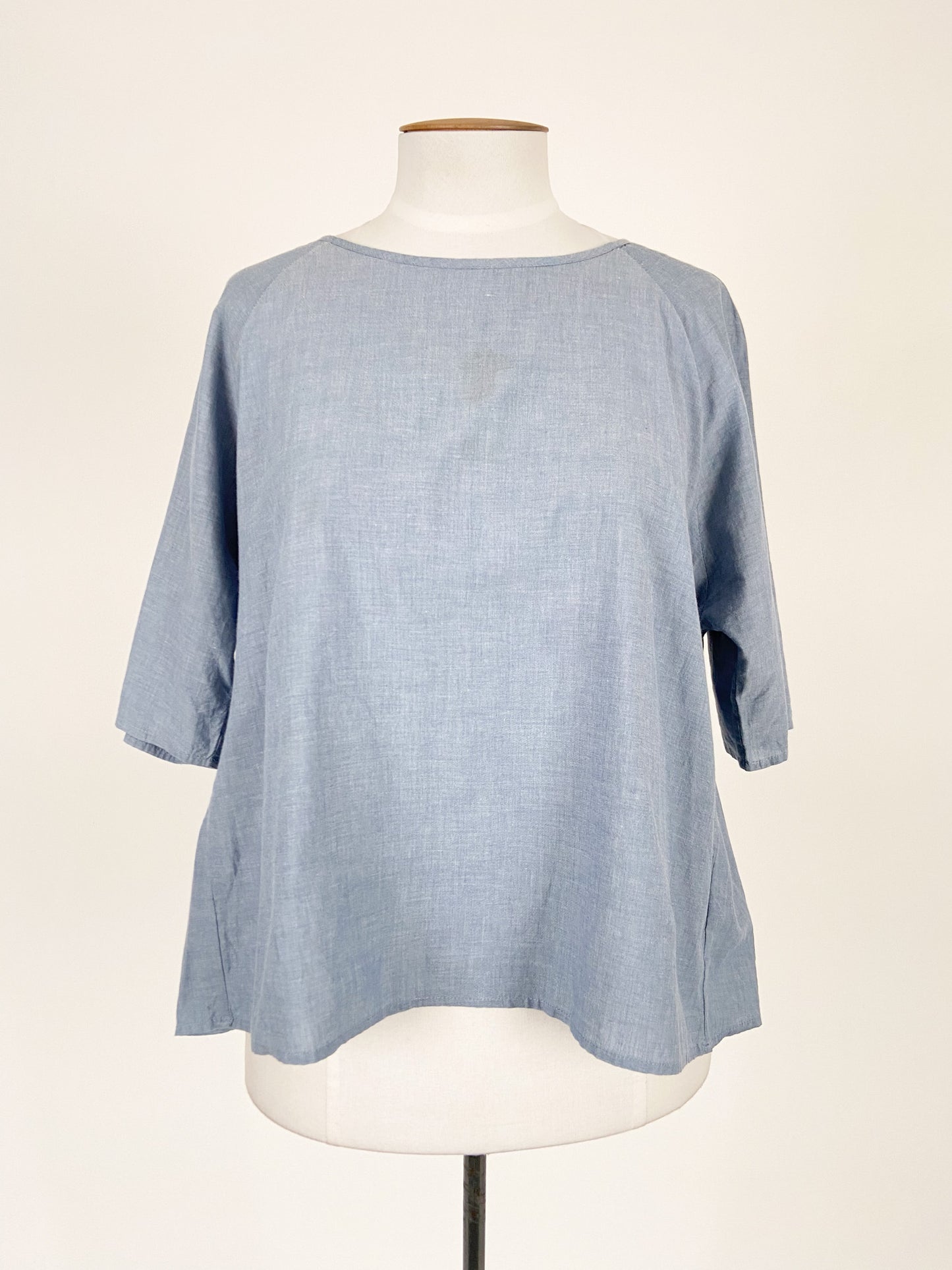 Kowtow | Navy Casual Top | Size S