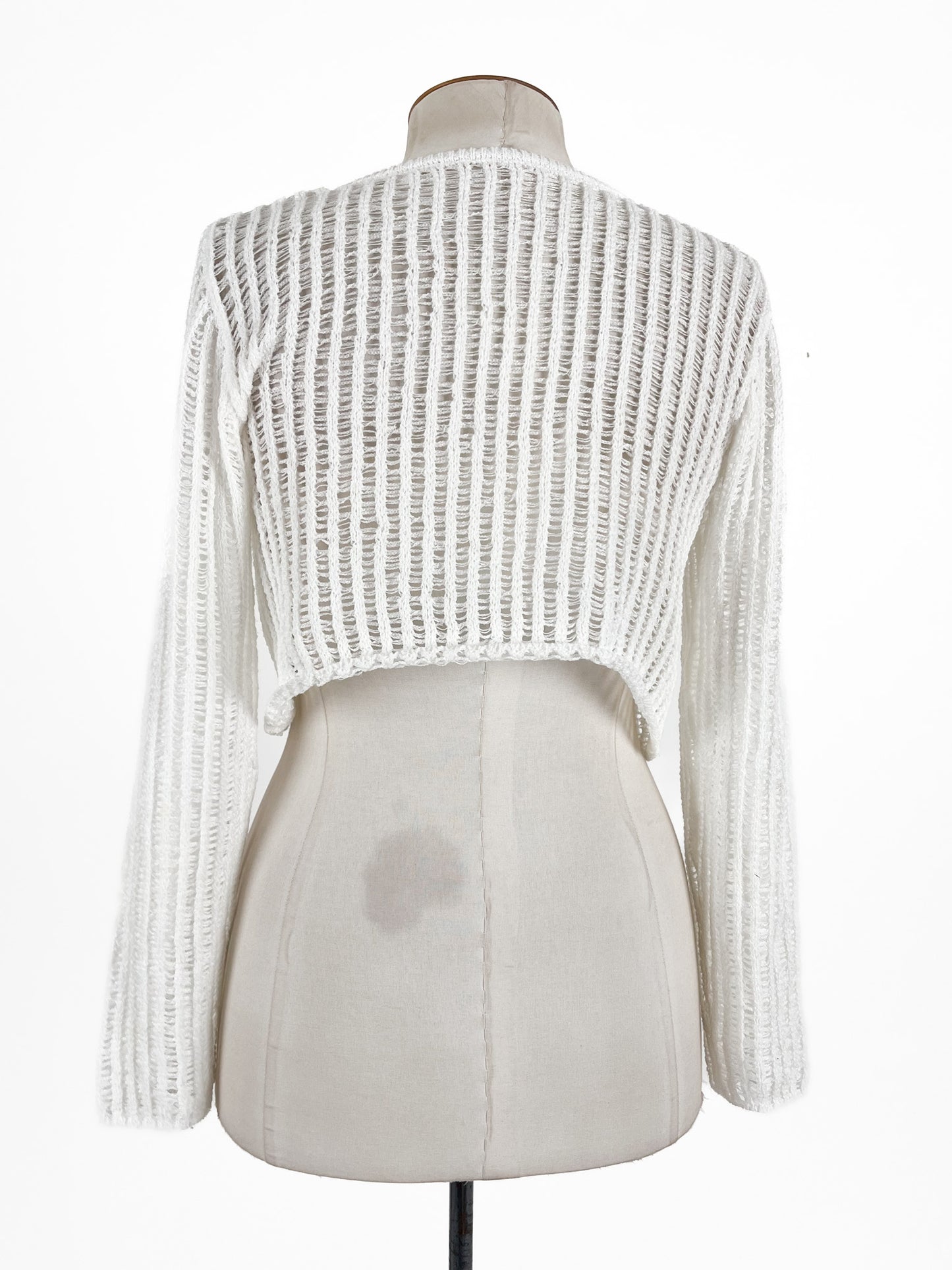 Sweet | White Casual Cardigan | Size 10