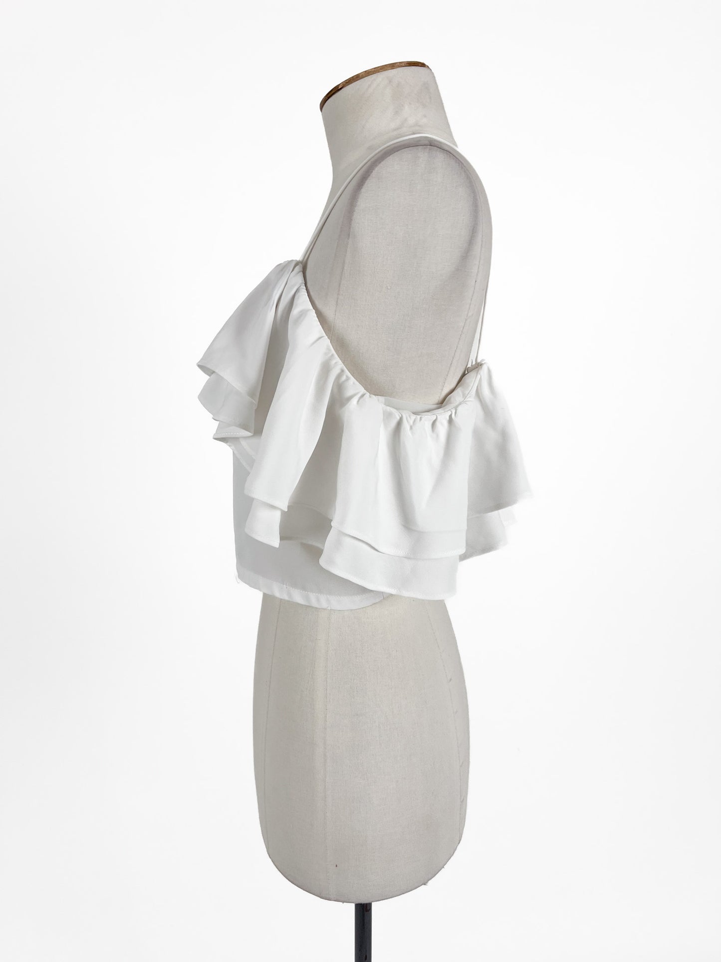 Atmos & Here | White Casual/Cocktail Top | Size 10