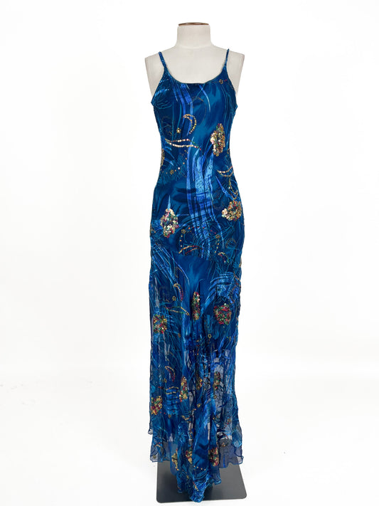 Unknown Brand | Blue Cocktail/Formal Dress | Size 8