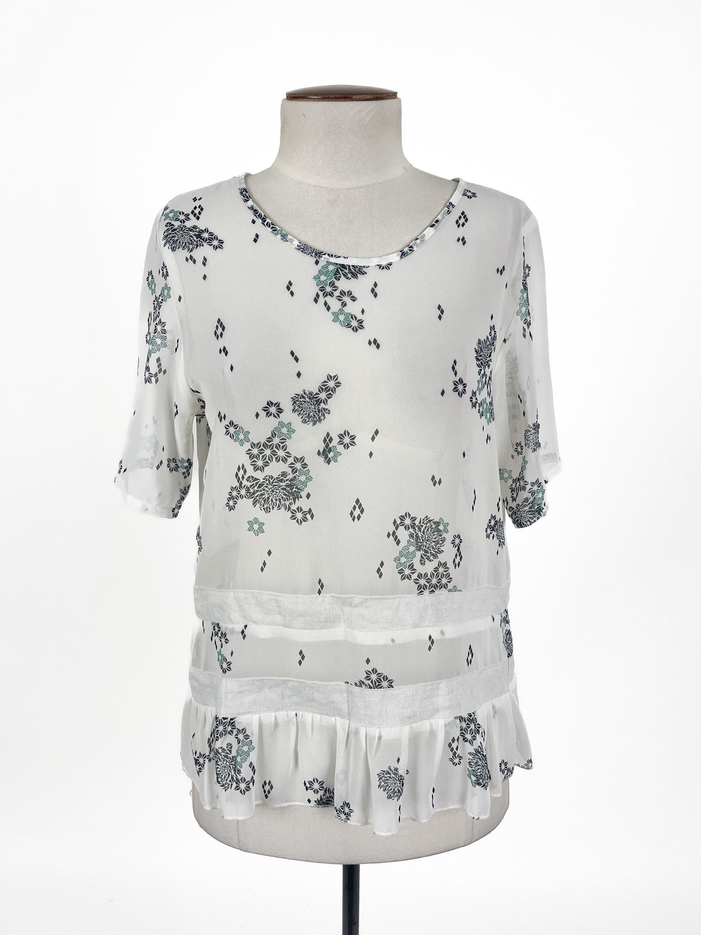 Nyne - White Blouse (Size 8)