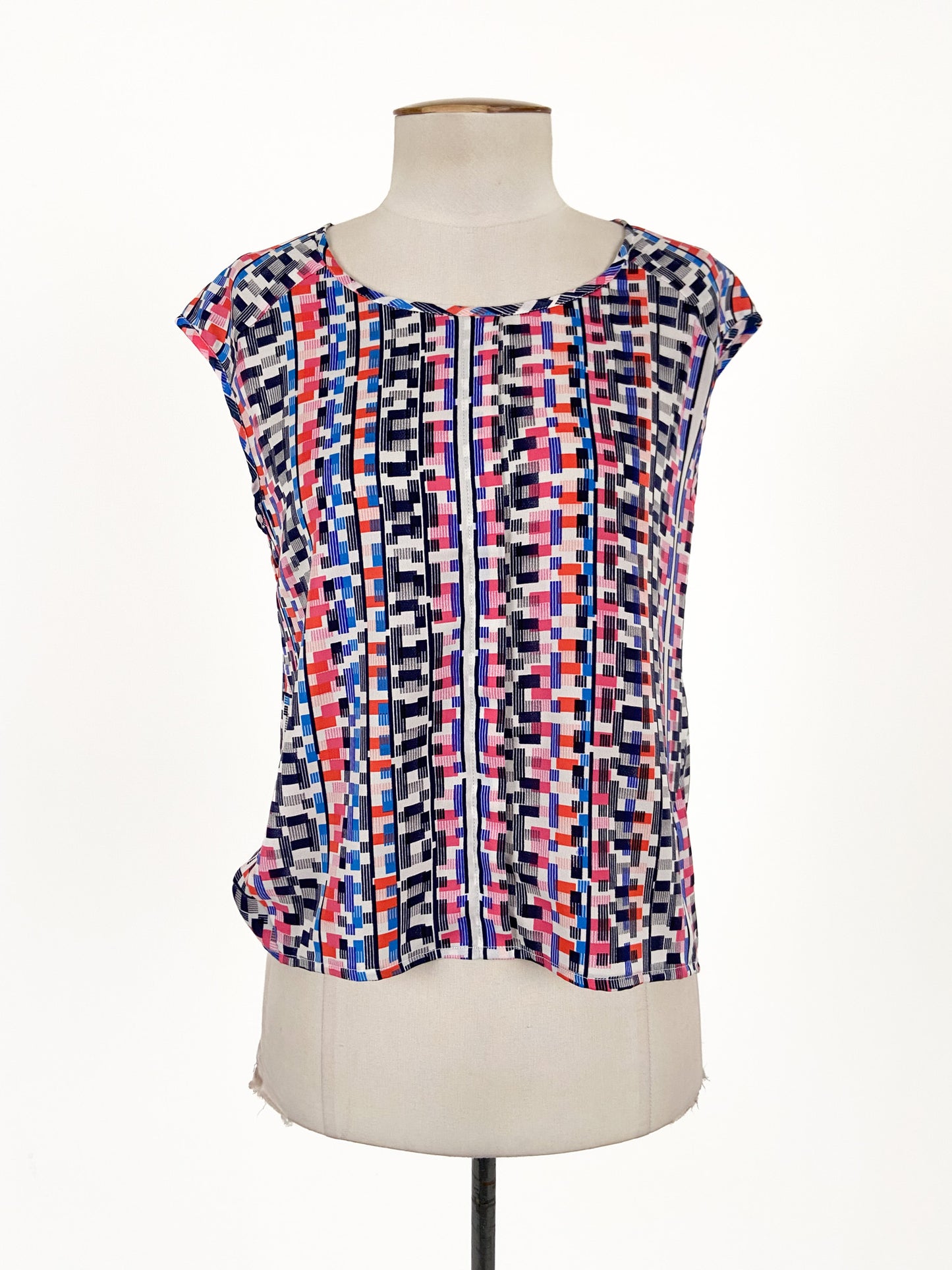 Portmans | Multicoloured Casual/Workwear Top | Size 6