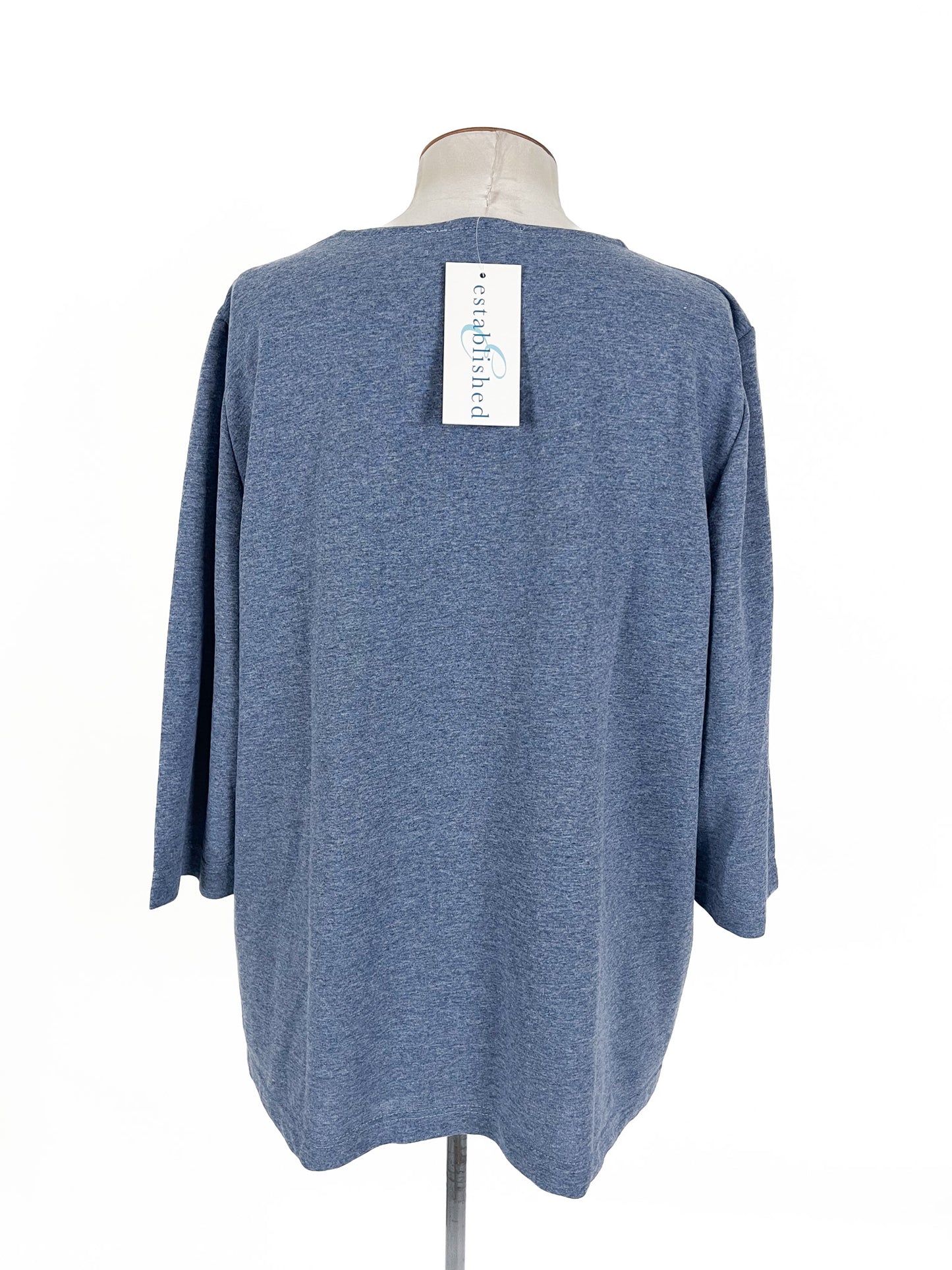 Established | Blue Casual Top | Size 22