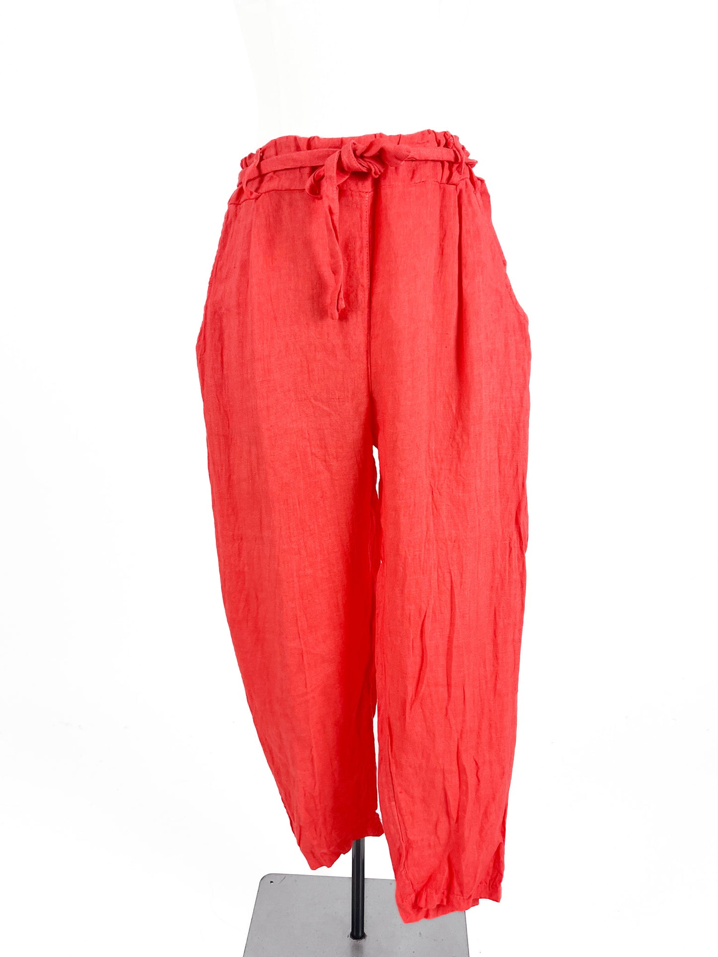 Italian Fair | Pink Straight fit Pants | Size S
