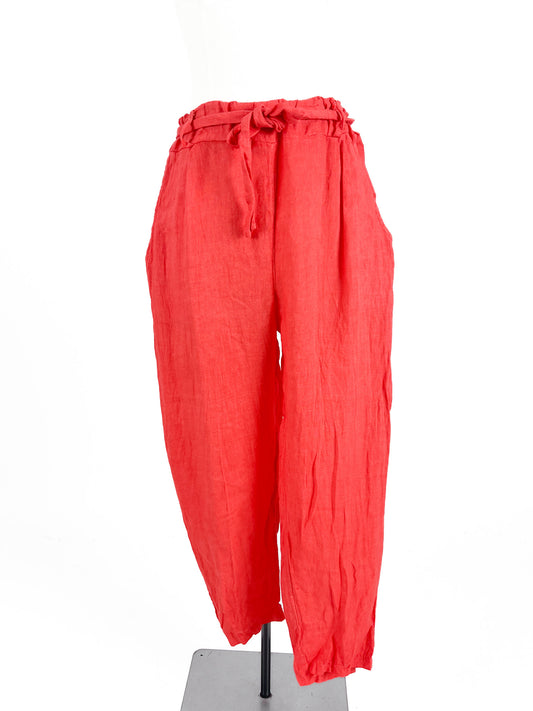 Italian Fair | Pink Straight fit Pants | Size S