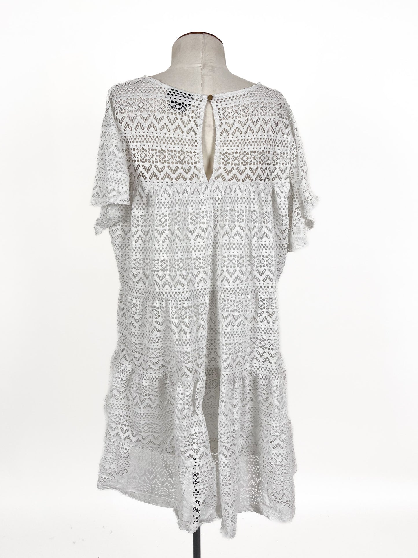 City Chic | White Casual Dress | Size M
