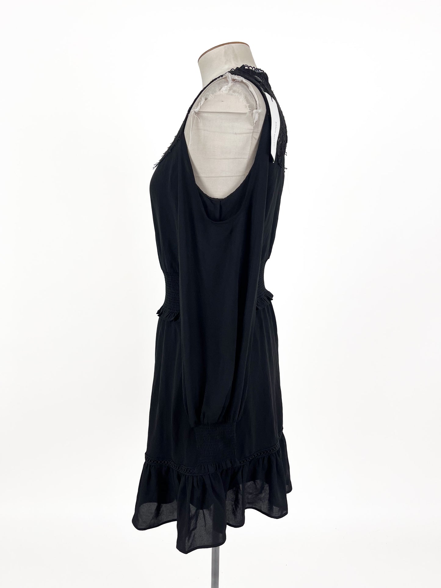 Karen Millen - Black Mini Dress (Size 12)