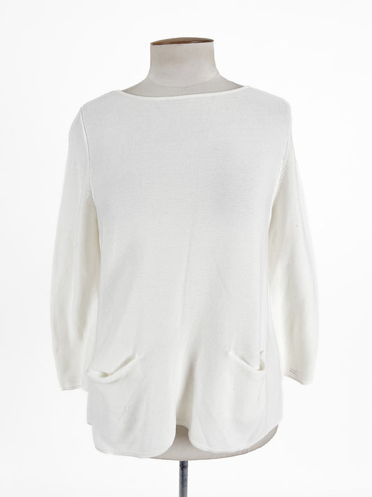COS | White Casual Top | Size M