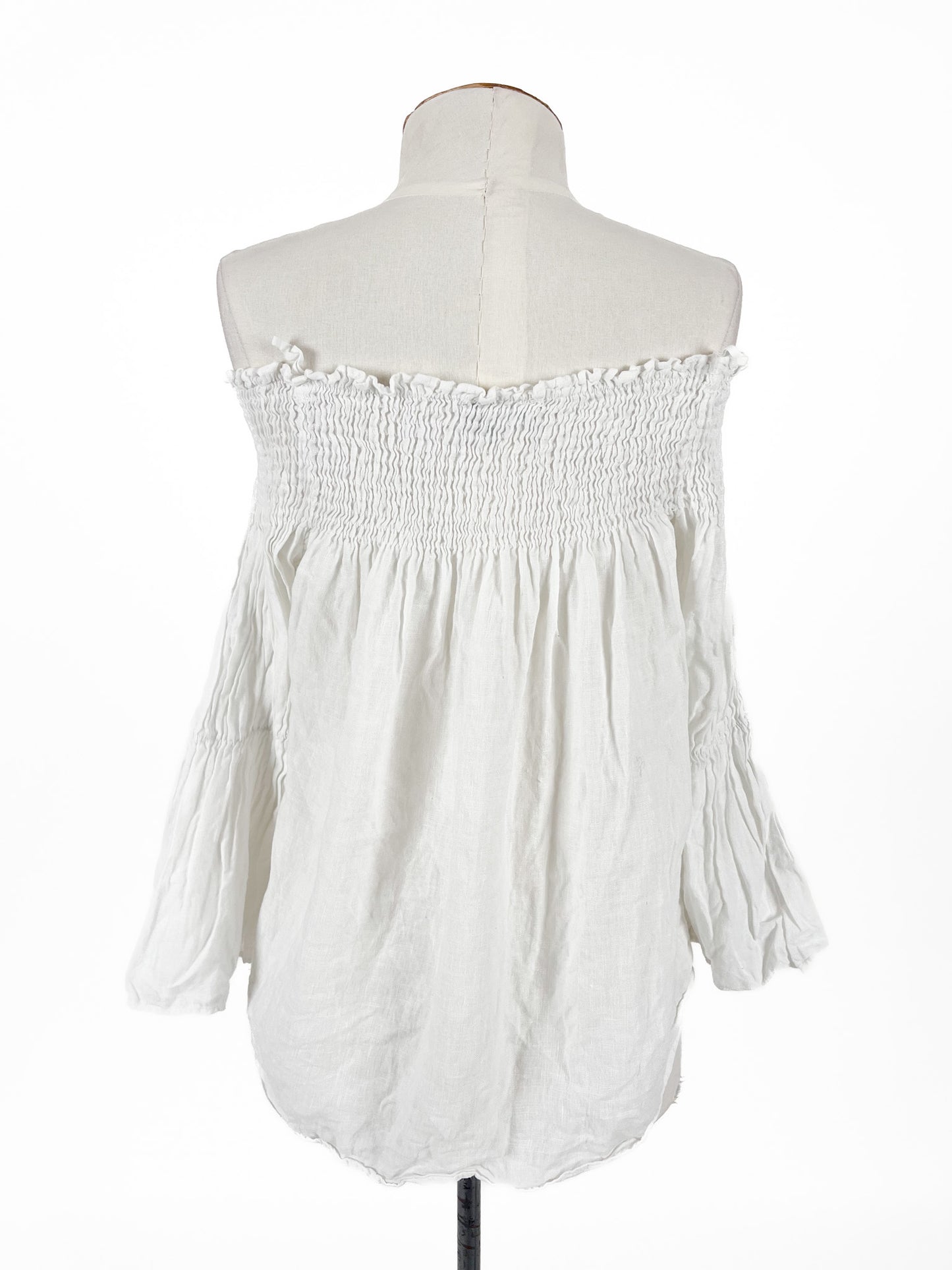Zara | White Casual Top | Size S