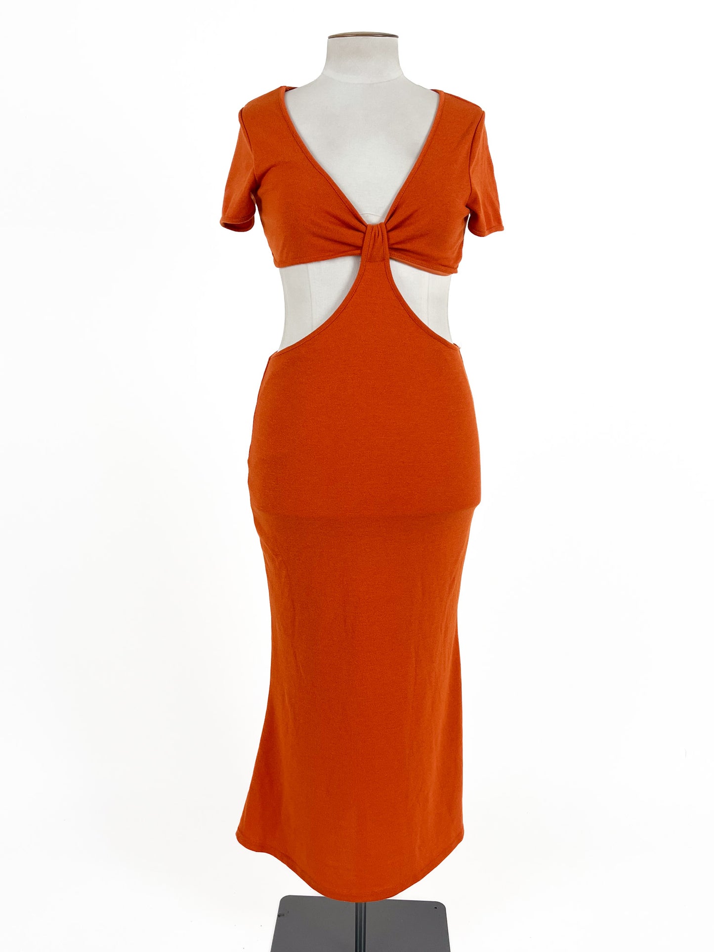 Reverse | Orange Cocktail Dress | Size XL