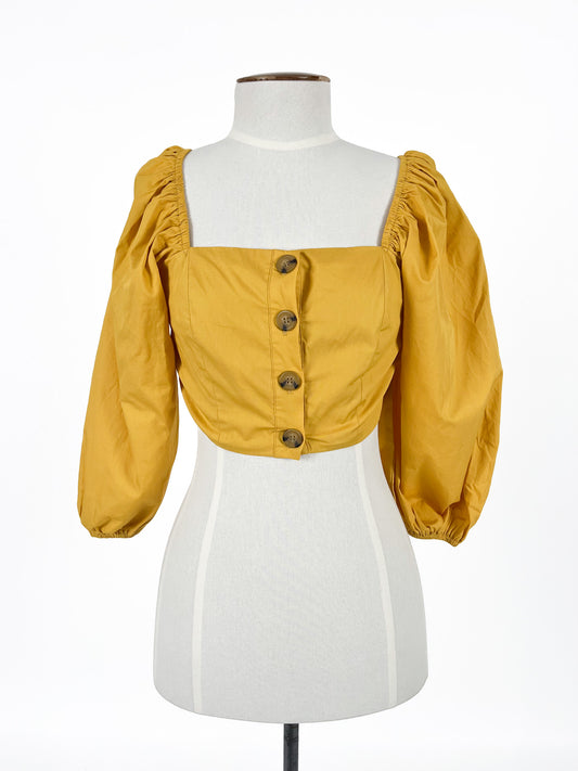 Glassons | Yellow Casual/Cocktail Top | Size 6