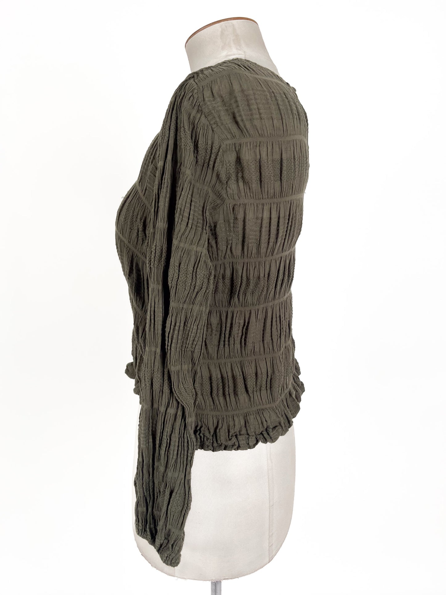 Zest | Green Casual Top | Size 8