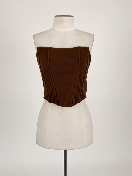 Glassons | Brown Casual/Cocktail Top | Size S