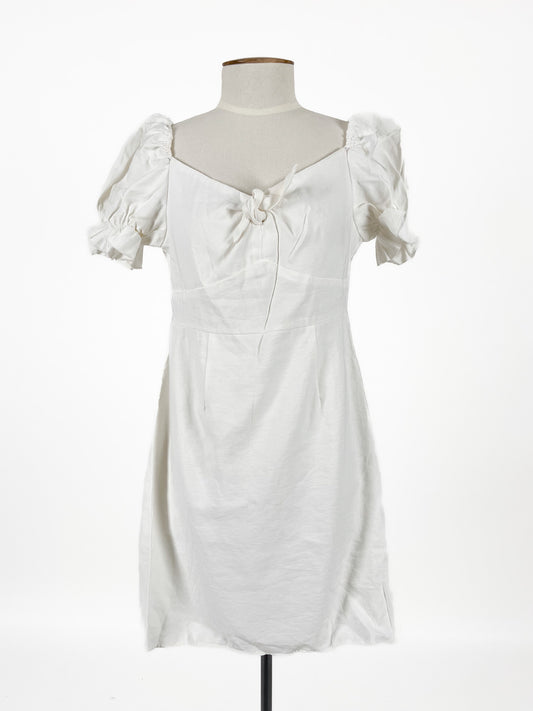 Atmos & Here | White Casual Dress | Size 10
