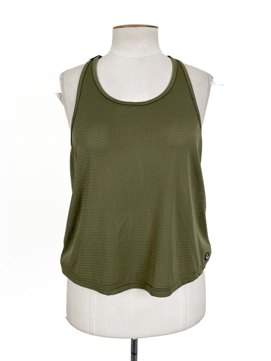 GRRRL | Green Casual Activewear Top | Size M