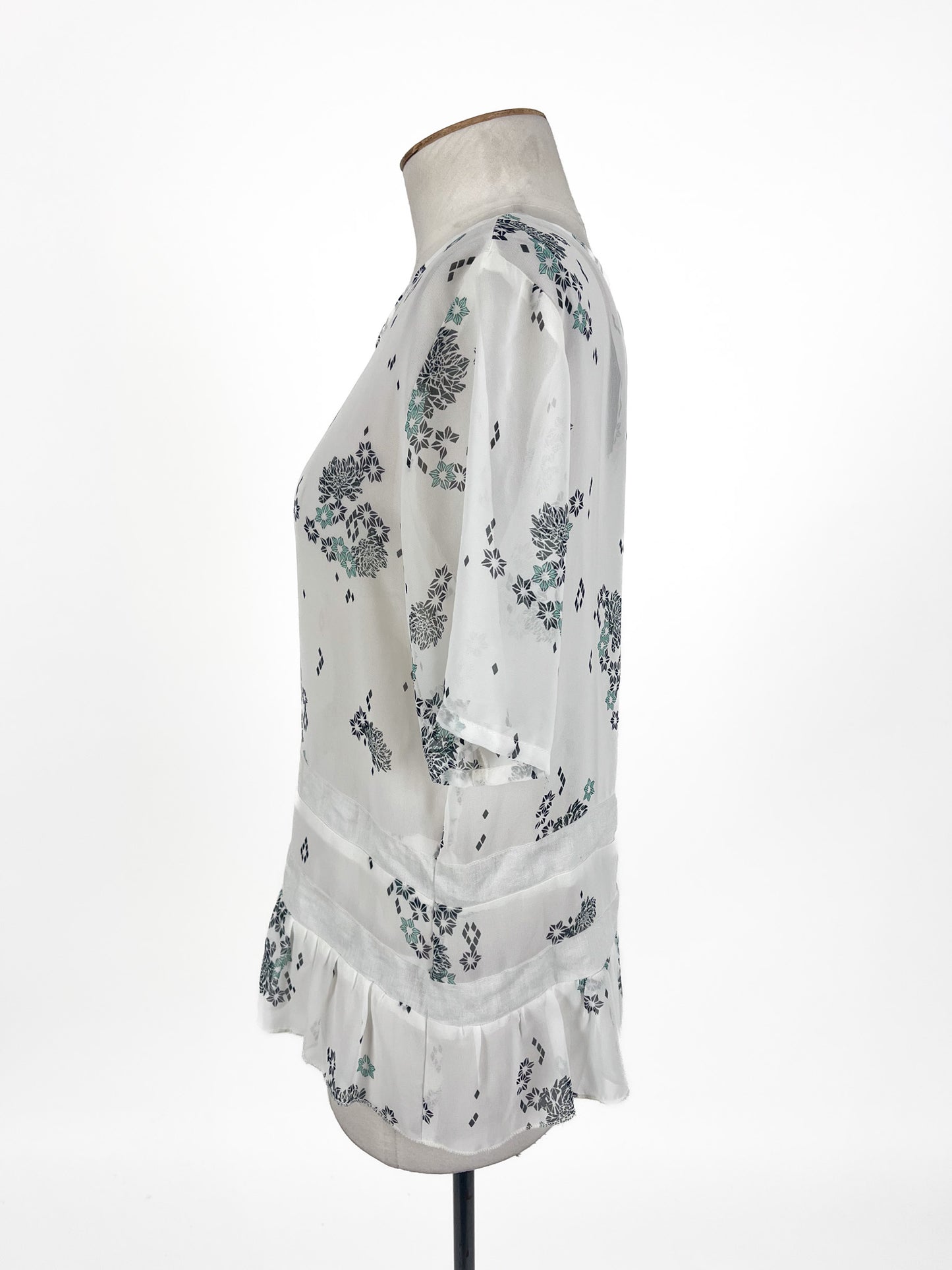 Nyne - White Blouse (Size 8)