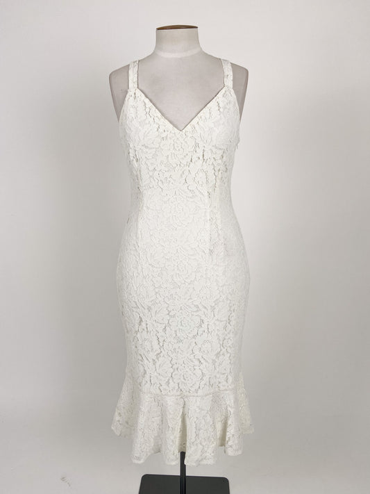 Chancery | White Cocktail Dress | Size 12