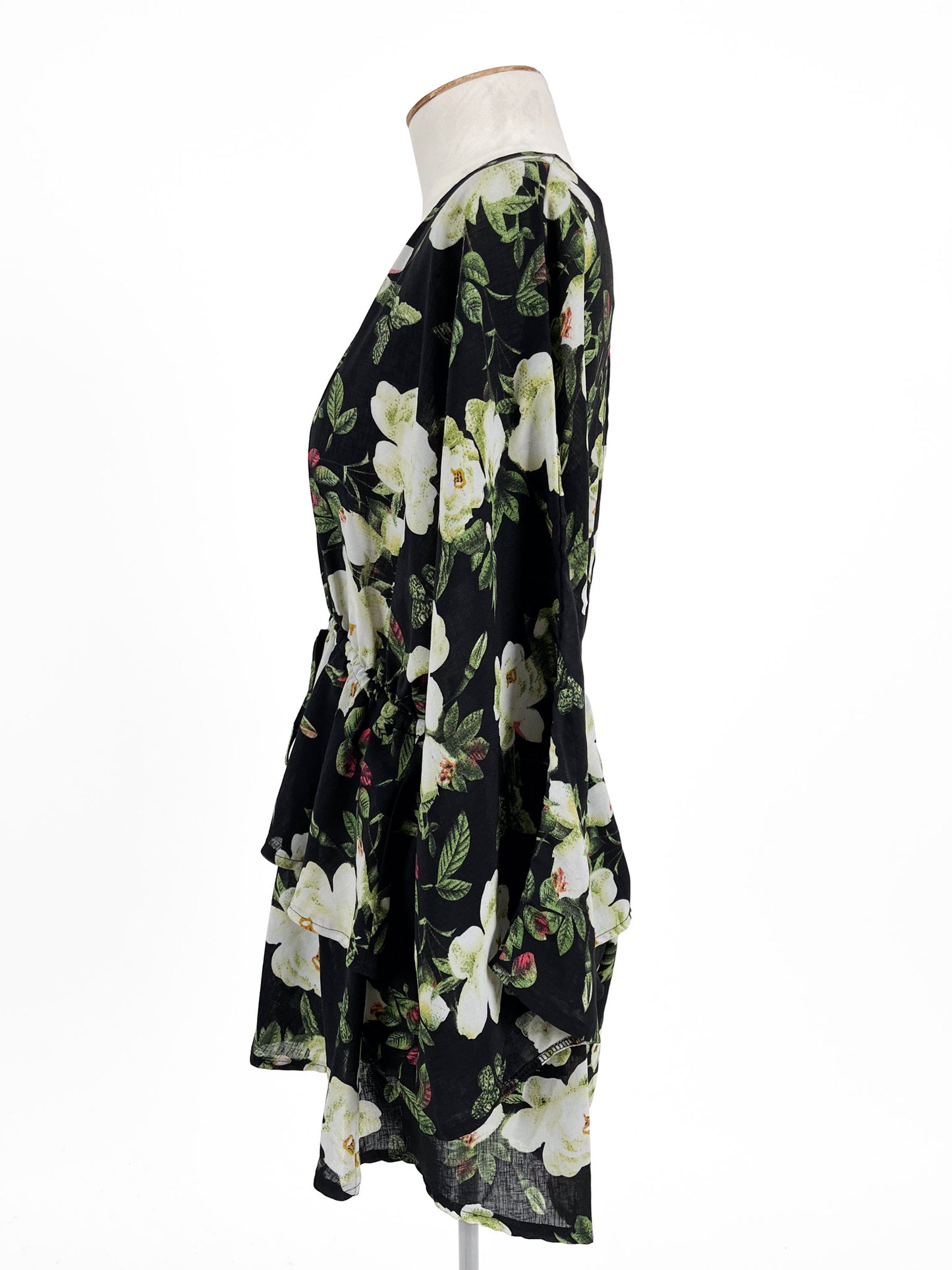 Indikah | Black Casual/Cocktail Jumpsuit | Size 8