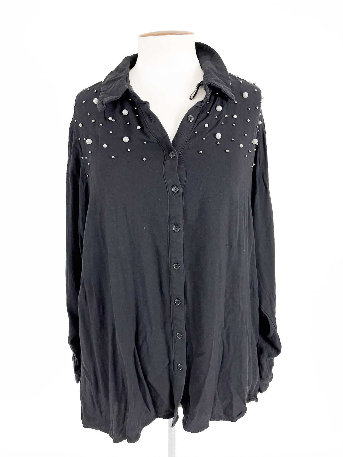 City Chic | Black Casual/Workwear Top | Size 20