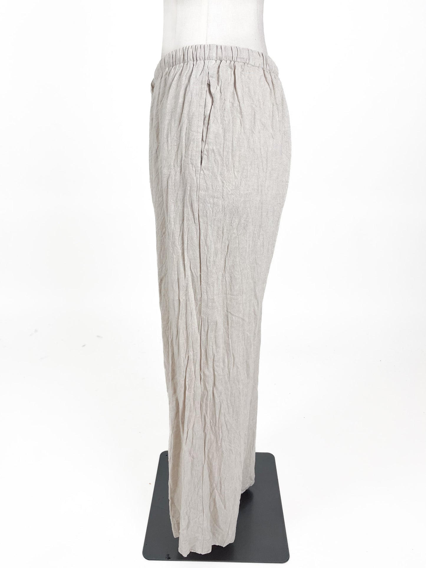 Glassons | Beige Straight fit Wide leg Pants | Size 8