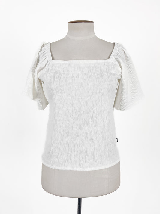 KILT | White Casual Top | Size 10