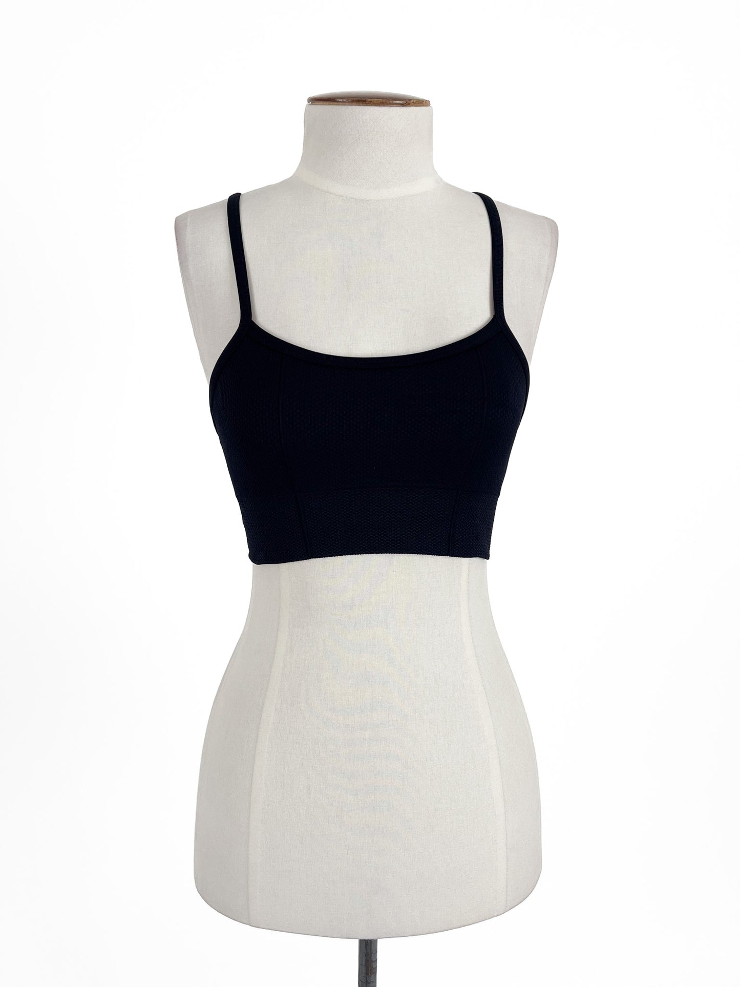 Aim'n | Black Activewear Top | Size XS