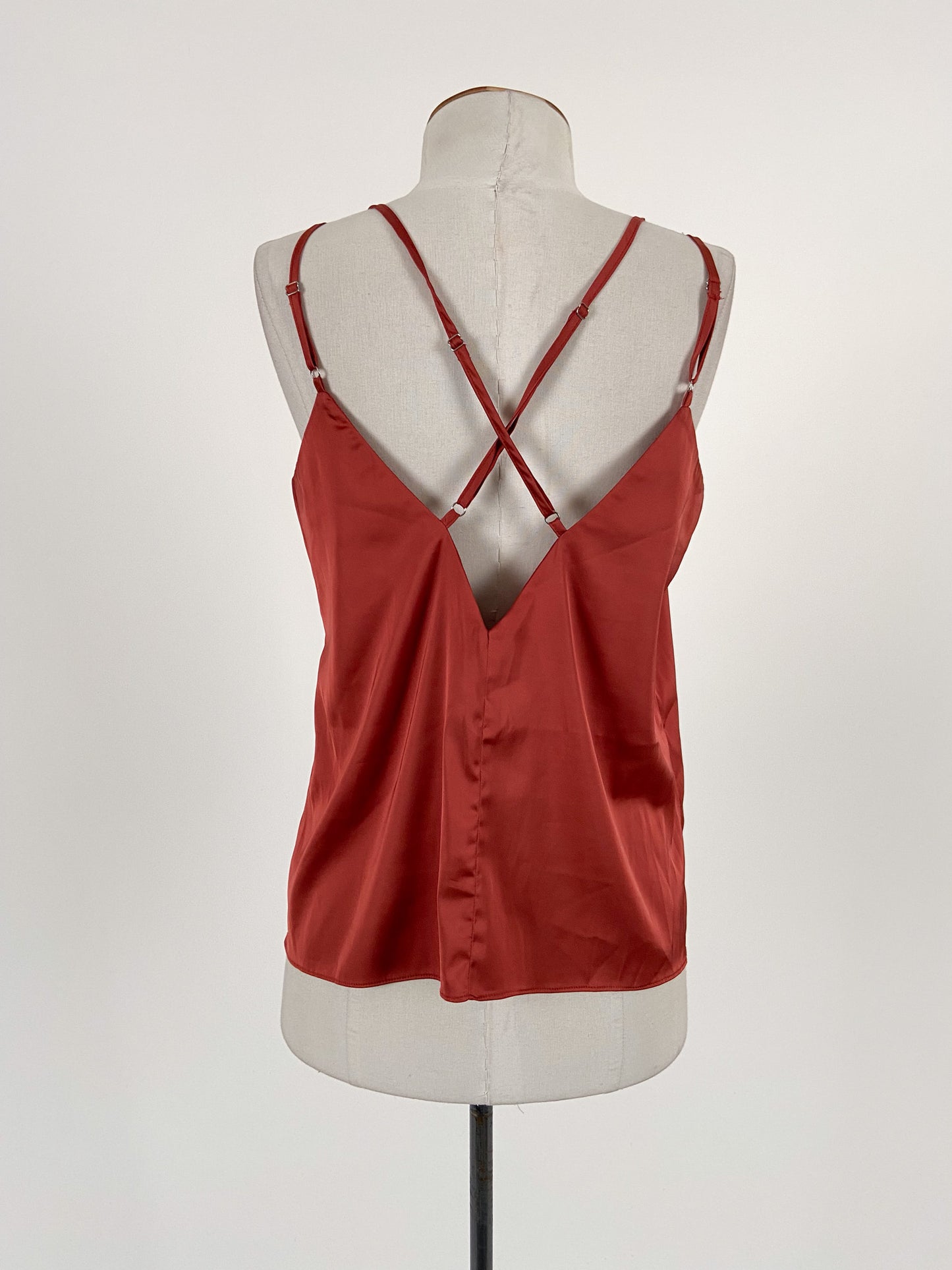 AndCo | Red Casual/Cocktail Top | Size S
