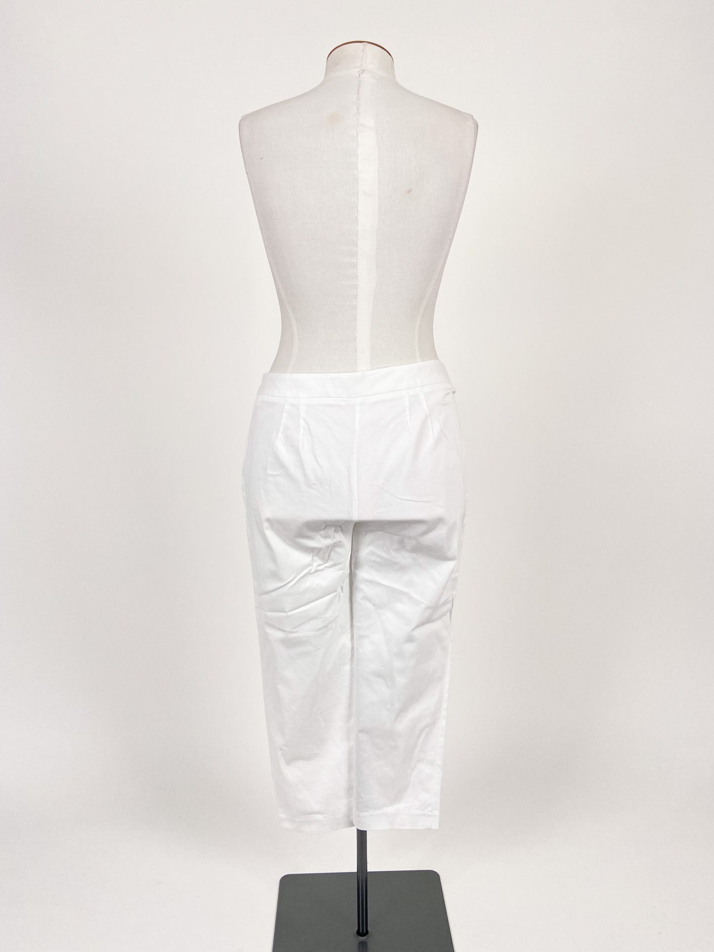 Capture | White Straight fit Pants | Size 14