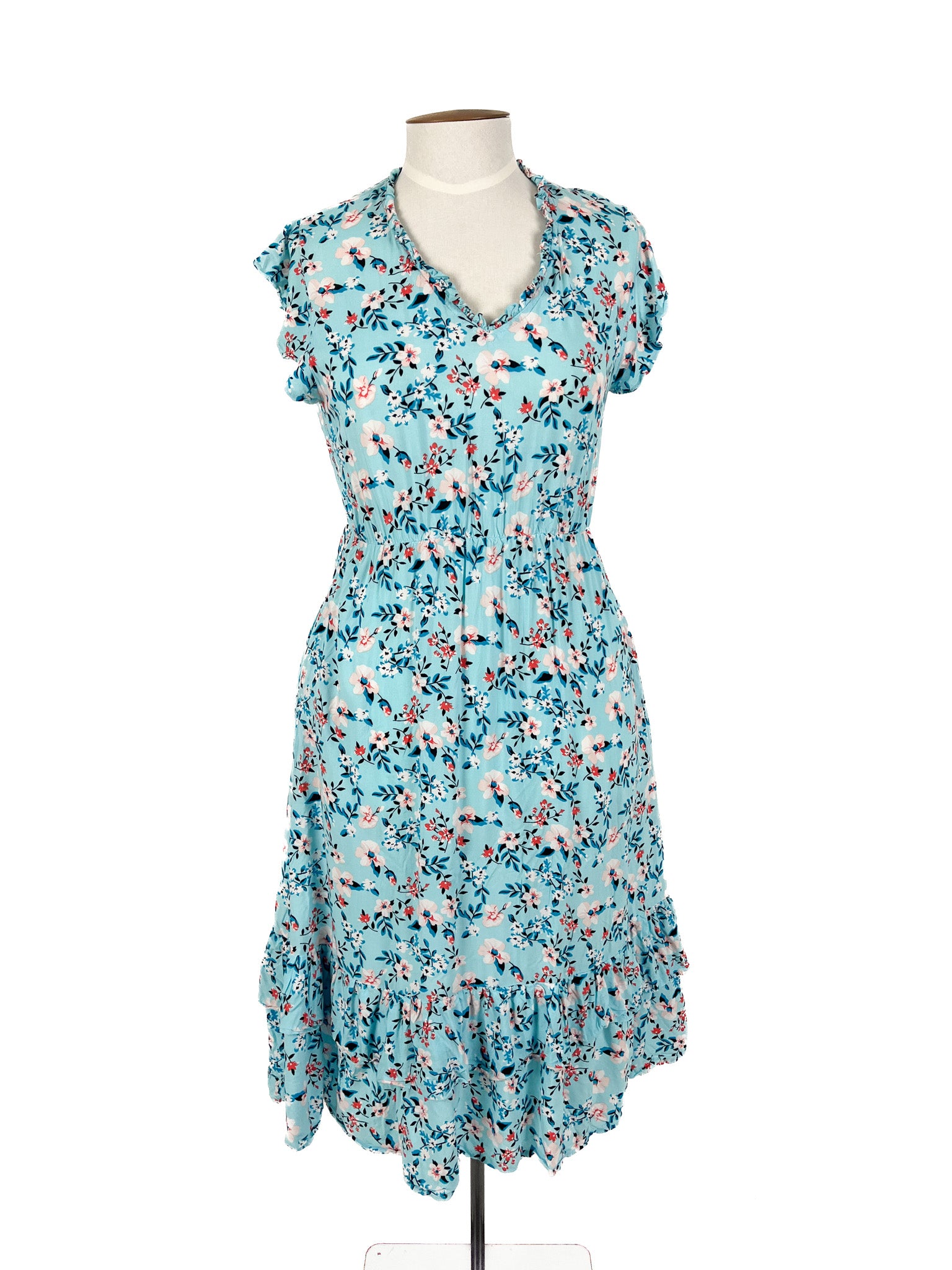 Boho Australia - Blue Midi Dress (Size M)