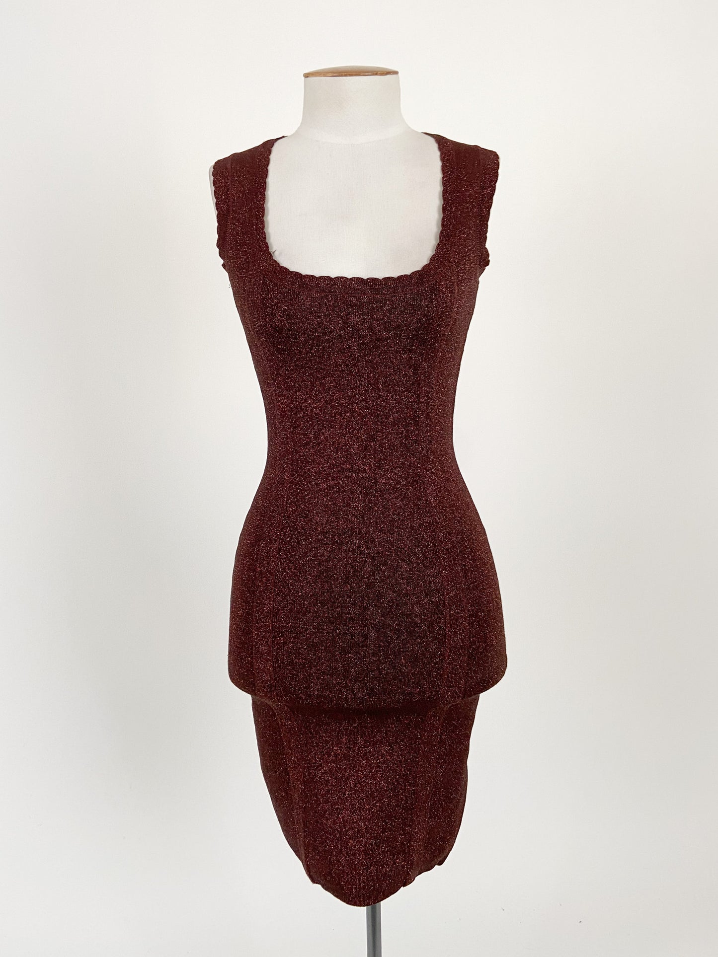 French Connection Red Cocktail Dress Size 6 Again