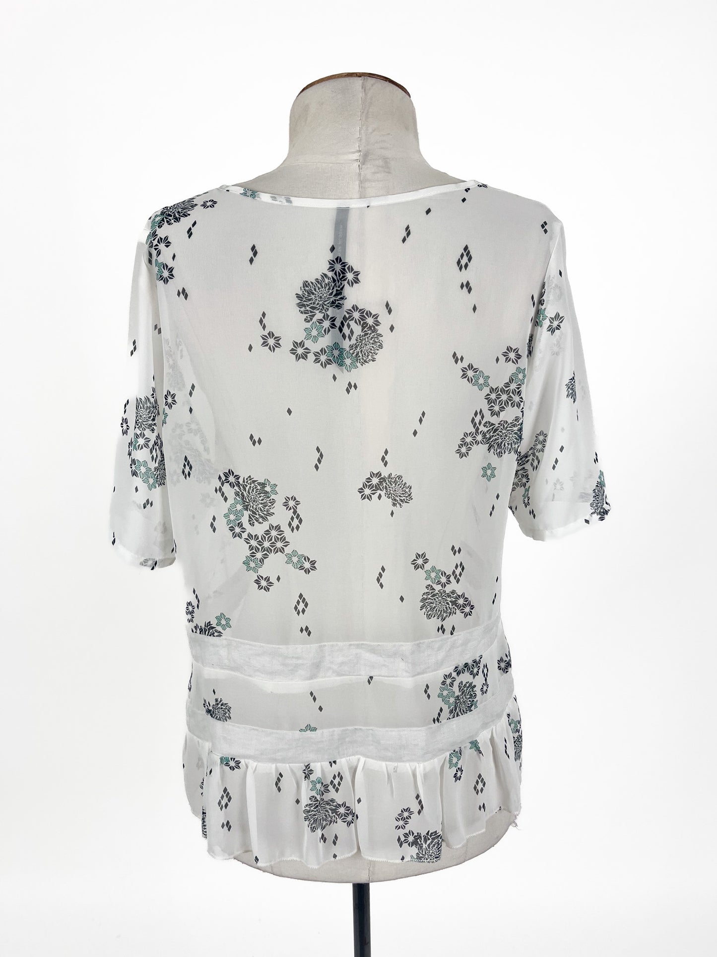 Nyne - White Blouse (Size 8)