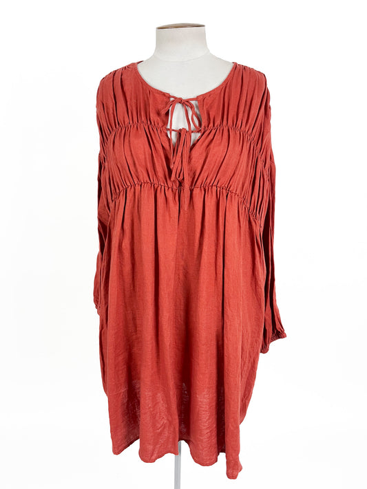 Zest | Orange Casual Dress | Size 16