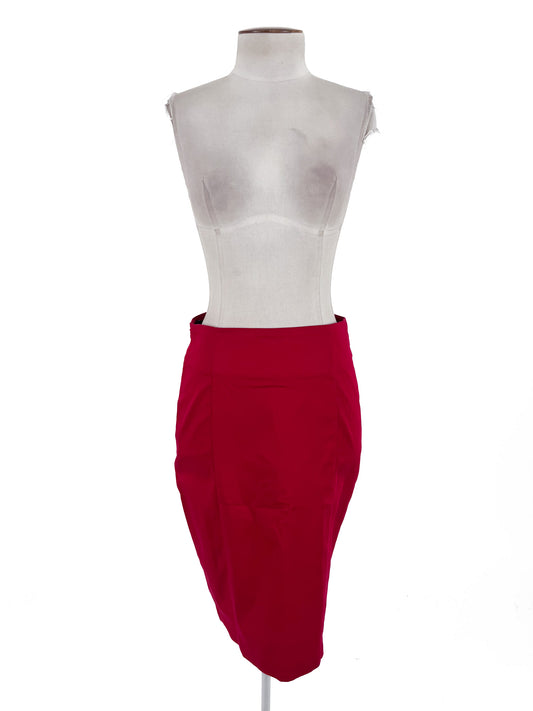 Kitten D'Armour | Red Workwear Skirt | Size 10