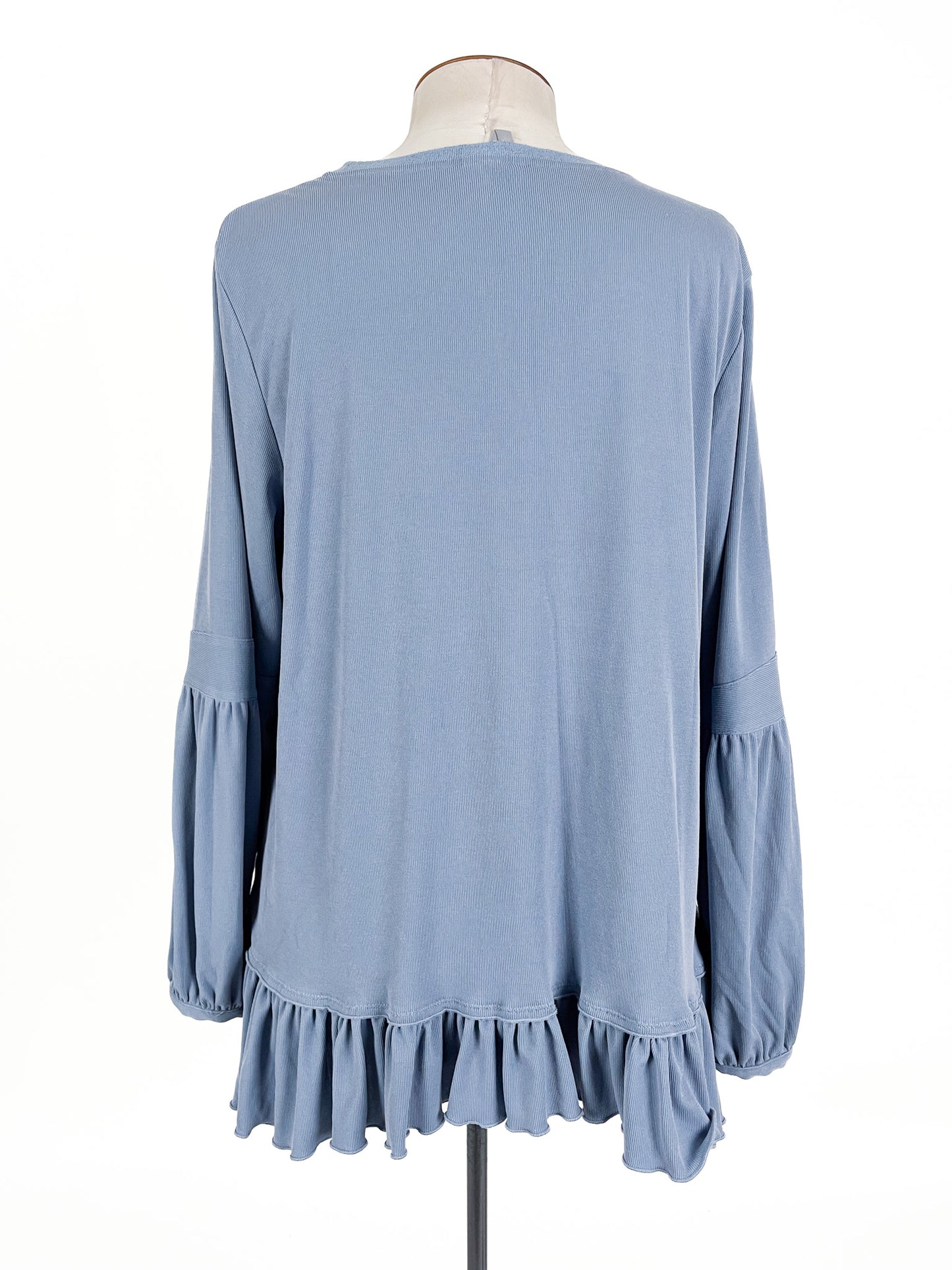 Madly Sweetly | Blue Casual Top | Size 16