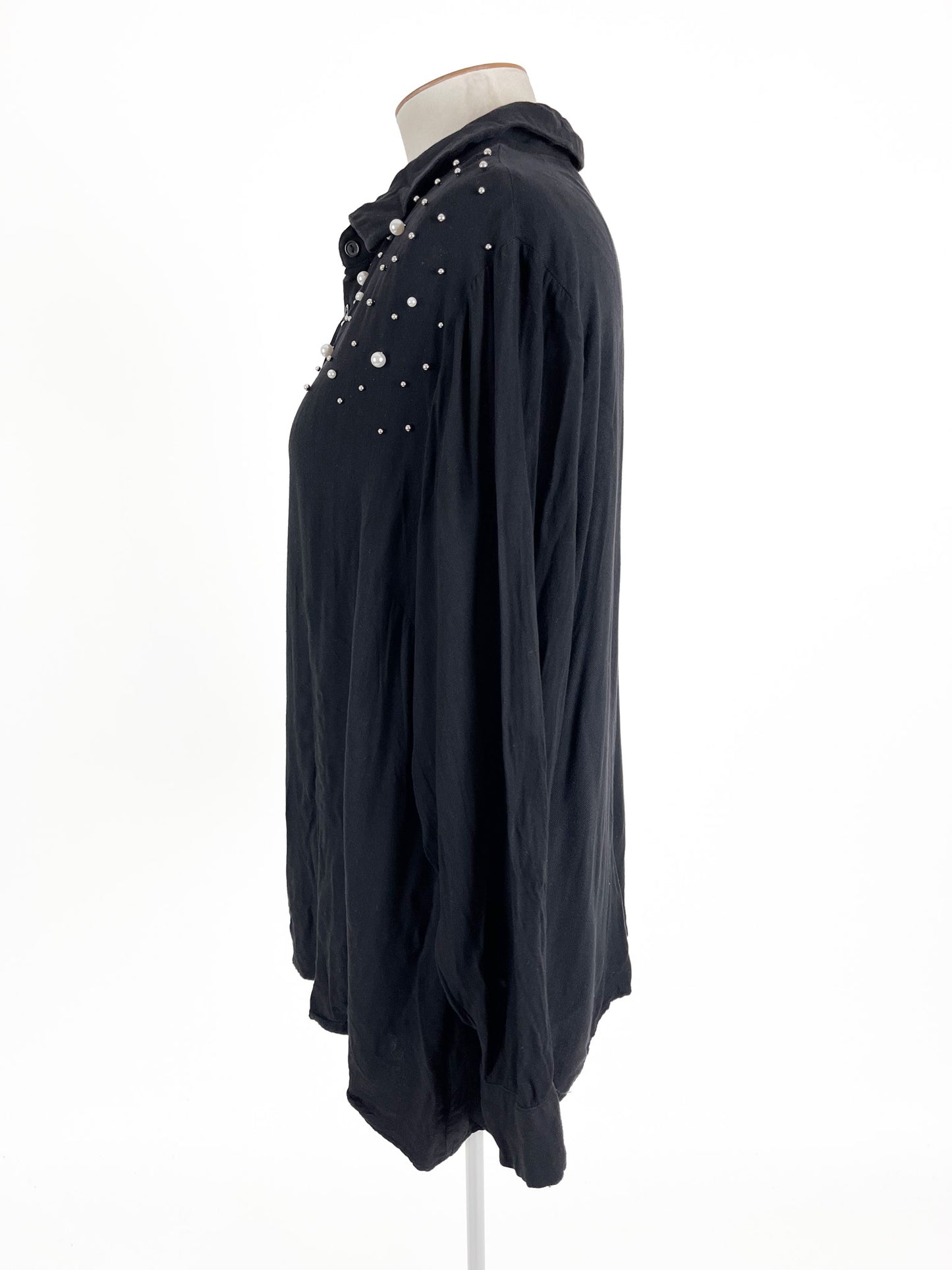 City Chic | Black Casual/Workwear Top | Size 20