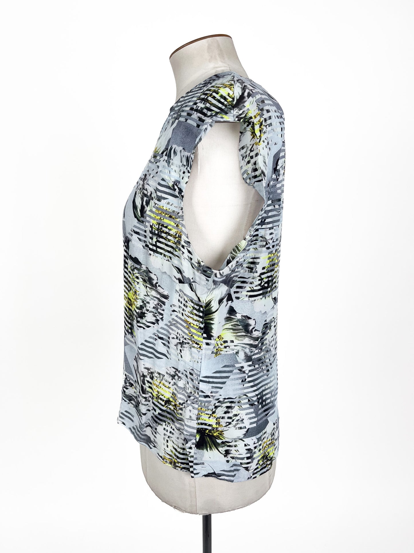 Veronika Maine - Grey Blouse (Size 14)