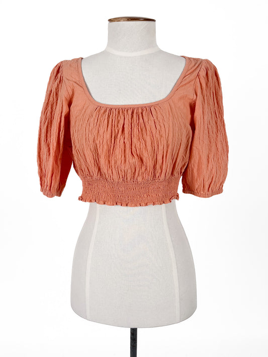 Seed Heritage | Orange Casual Top | Size 8