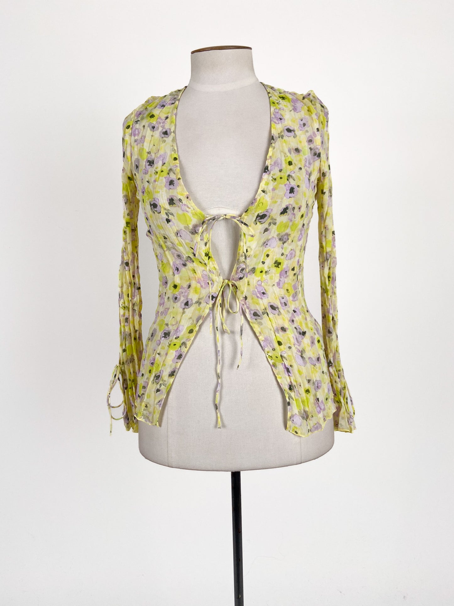 H&M | Yellow Casual Top | Size XS