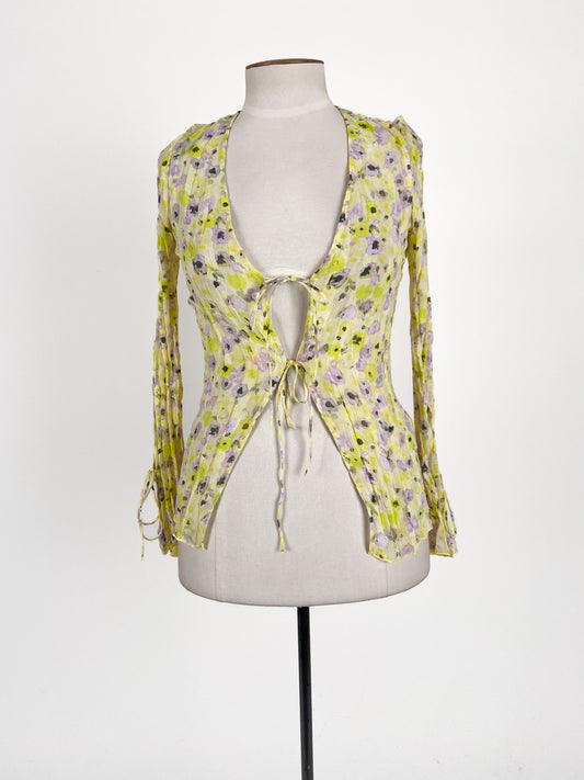 H&M | Yellow Casual Top | Size XS